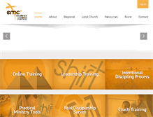 Tablet Screenshot of emc3coaching.com